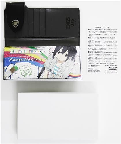 #8637【未使用】けいおん! 本革長財布 中野梓 Birthday記念ver. 未使用 けいおん! 本革長財布 中野梓 Birthday記念ver. 80A8637