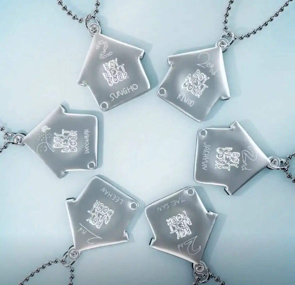 boynextdoor 2周年 ネックレス ジェヒョン BOYNEXTDOOR 2nd Anniversary 2025 DOORJANCHI Necklace