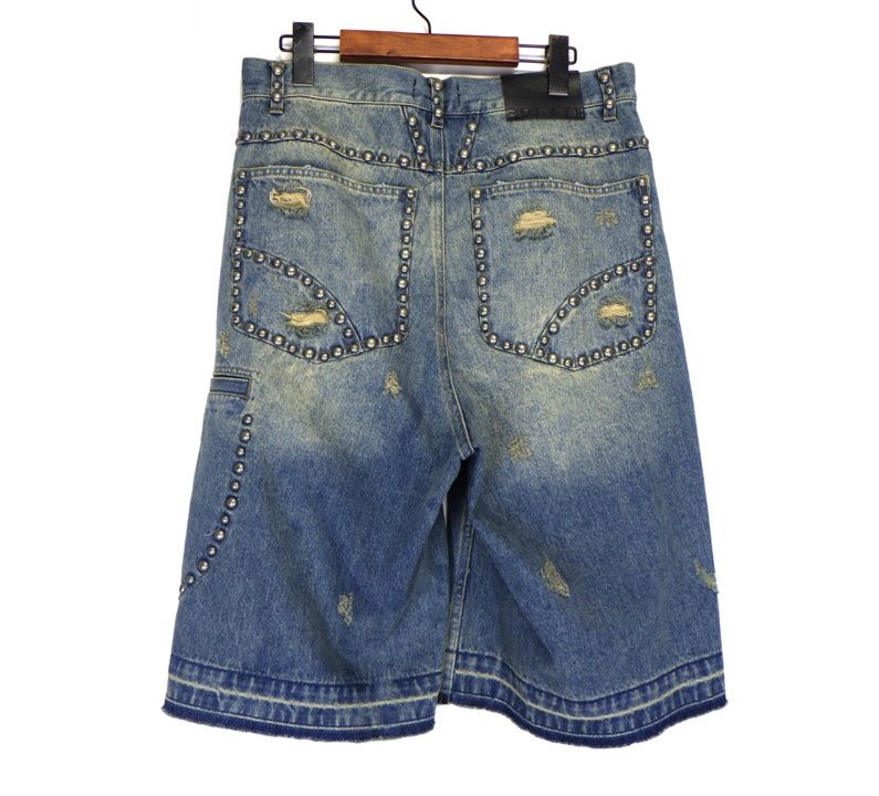 BREATH BADHOP SUICIDE STUDS DENIM SHORTS BREATH BADHOP BREATH BADHOP SUICIDE STUDS DENIM SHORTS BREATH BADHOP