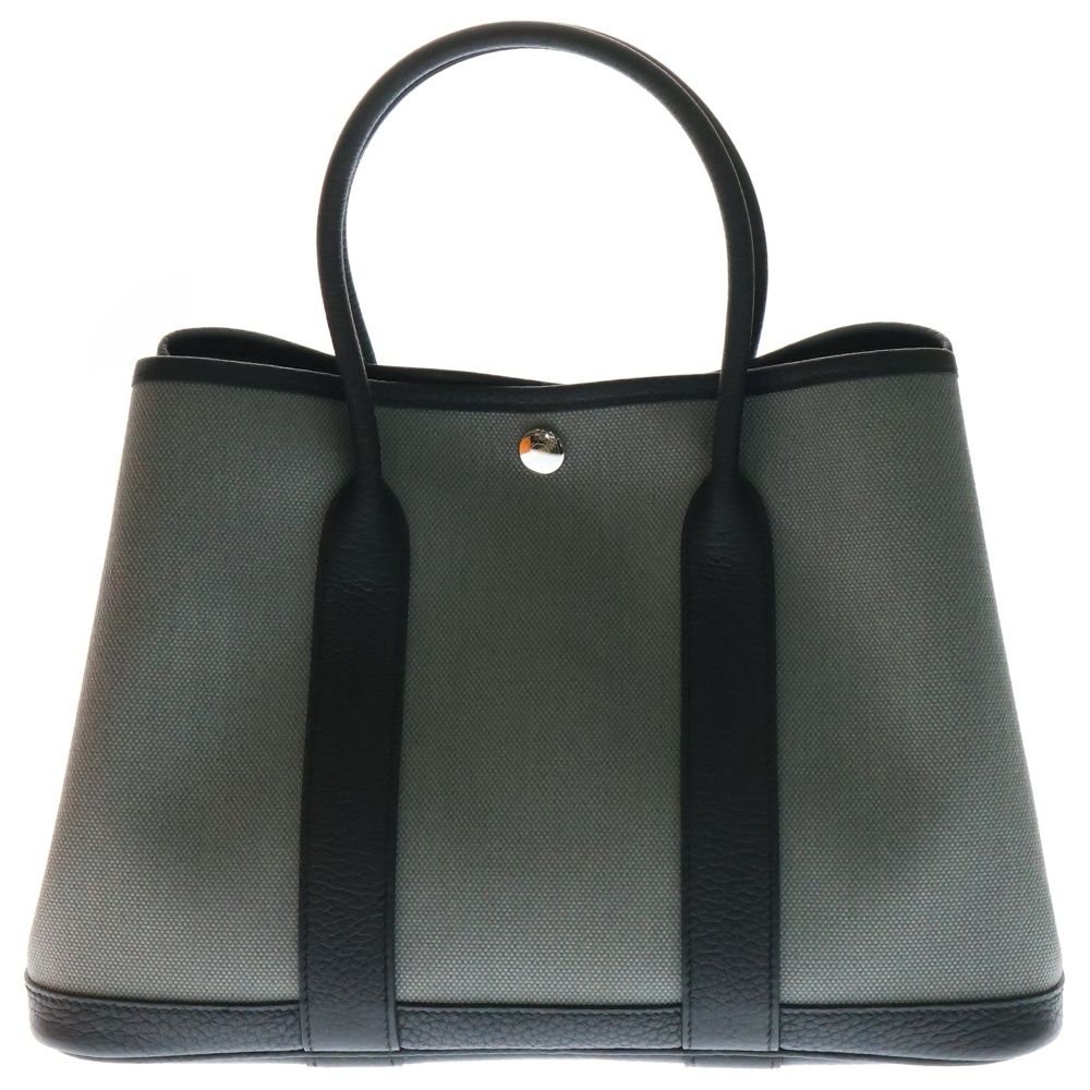 エルメス　ガーデンパーティPM ハンドバッグ HERMES/エルメス】 ガーデンパーティPM ハンドバッグ キャンバス