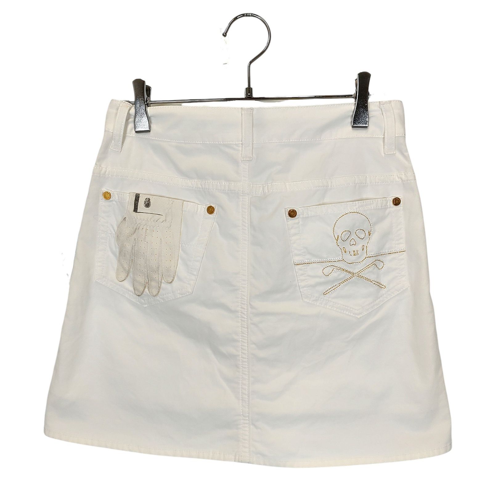 MARK＆LONA マークアンドロナ ゴルフ スカート MLW-17S-E02 S ホワイト