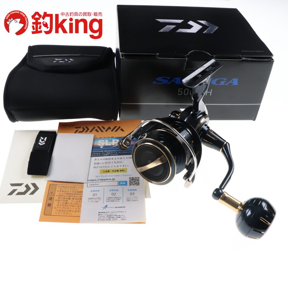 ダイワ 23ソルティガ 5000-H ダイワ 23 ソルティガ 5000-H ⁄X259M 極上品 ヒラスズキ 平鱸 ルアー