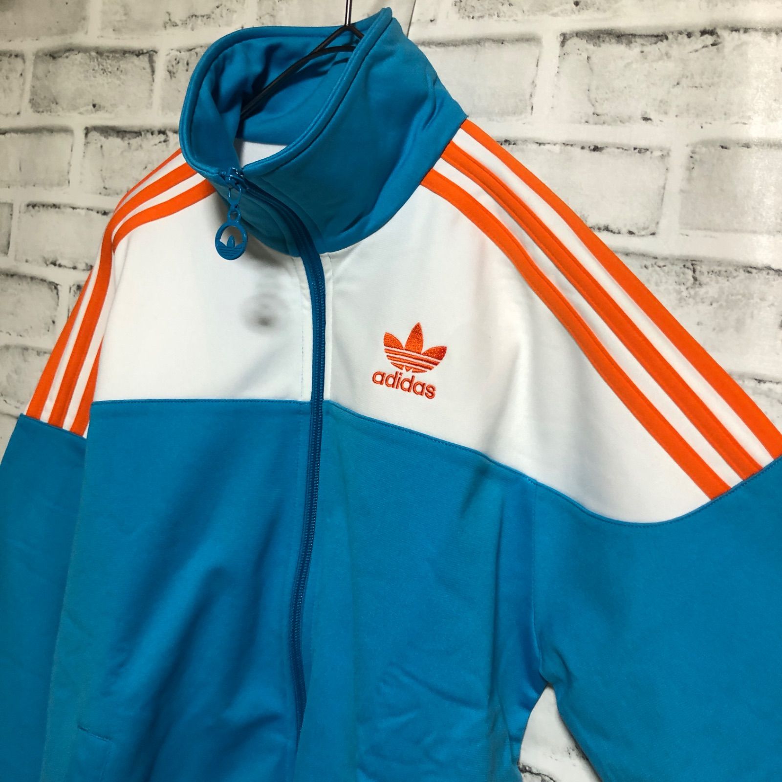 希少XL⭐️adidas トラックジャケット/ジャージ 刺繍トレファイル 