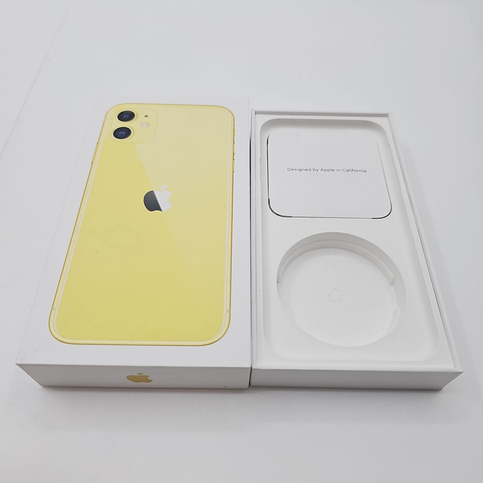 全額返金保証】【最速発送】Apple iPhone 11 64GB イエロー au 美品 