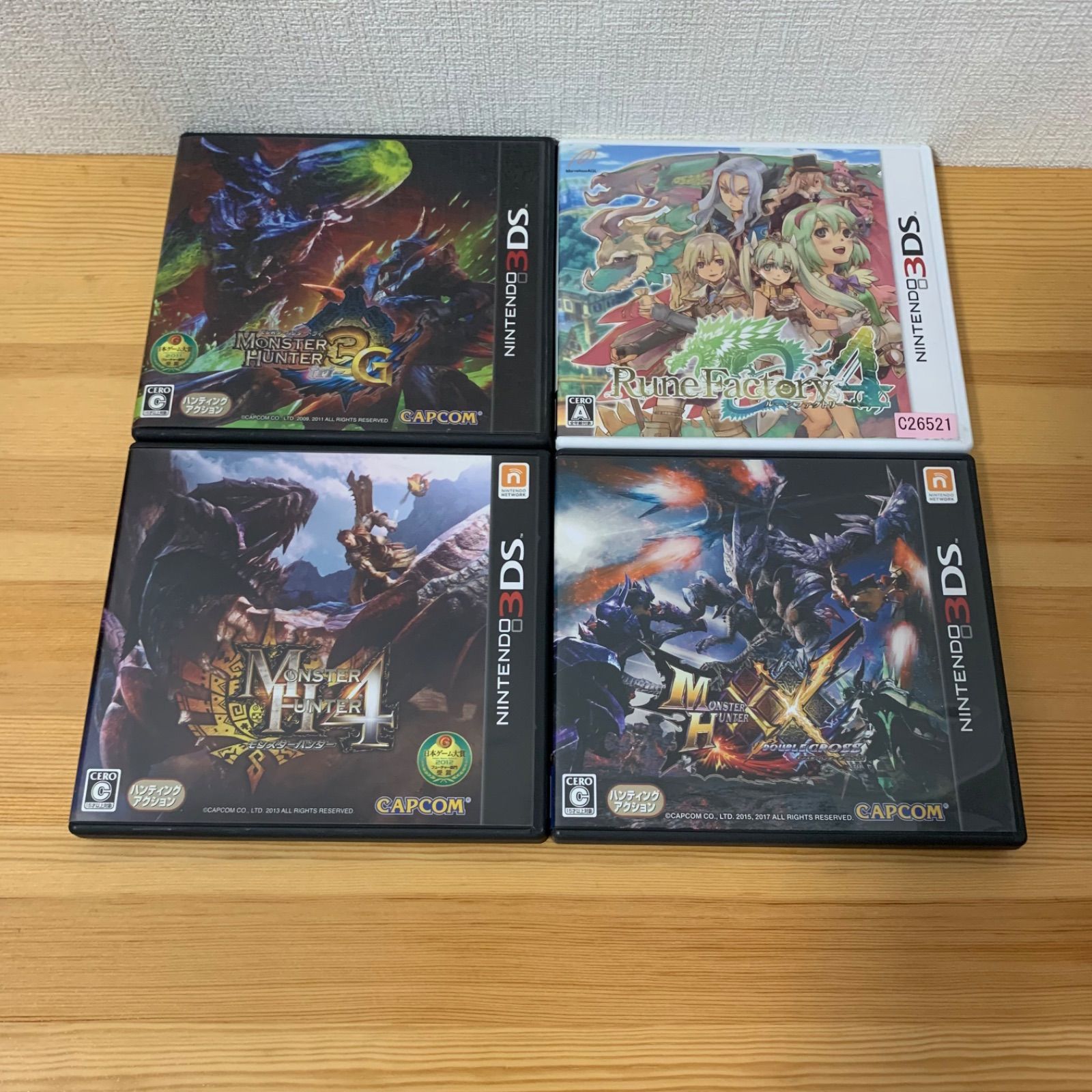 【バラ売り可】ニンテンドー3DS ゲームソフト 4本セット バラ売り可】ニンテンドー3DS ゲームソフト 4本セット ニンテンドー3DS