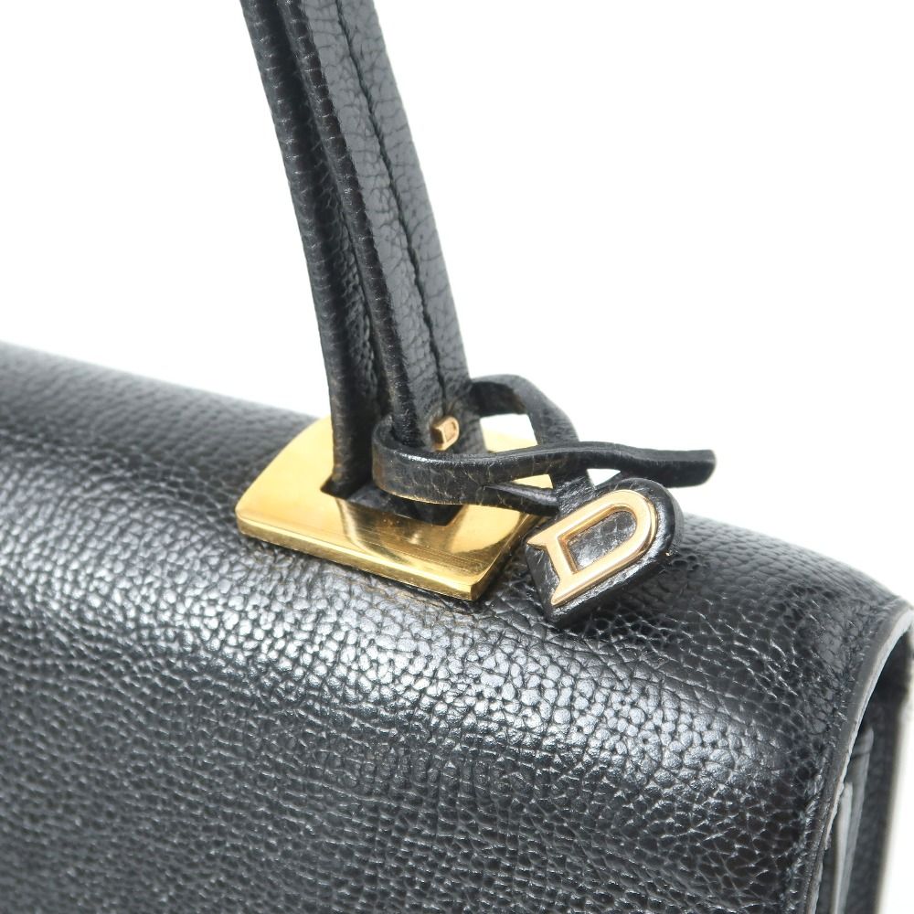 DELVAUX デルヴォー MADAME マダム ハンドバッグ ロゴチャーム