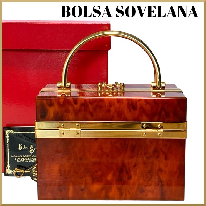 購入し【Bolsa Sovelana 】ボルサソベラナ ハンドバッグ・バニティバッグ バッグ
