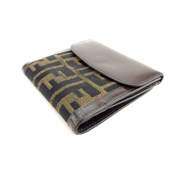Fendi 二つ折り財布 ベージュ/ブラック Amazon | [フェンディ] 二つ折り財布 FFダイヤモンド ブラック