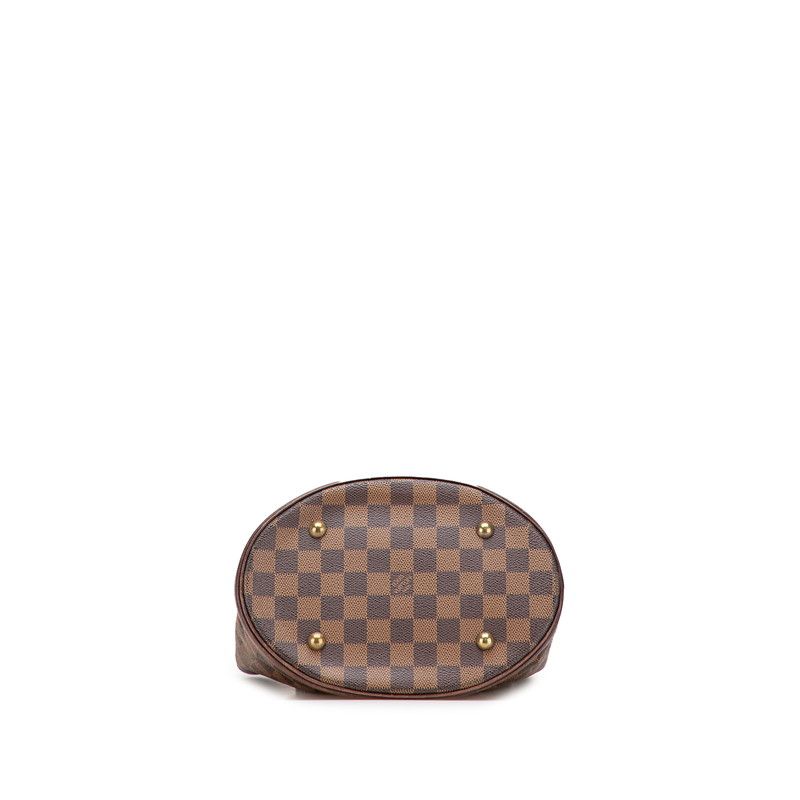ルイヴィトン　トートバッグ 肩掛け マレ バケツ型 ダミエ N42240 茶色 中古】ルイ ヴィトン LOUIS VUITTON マレ バケット トートバッグ