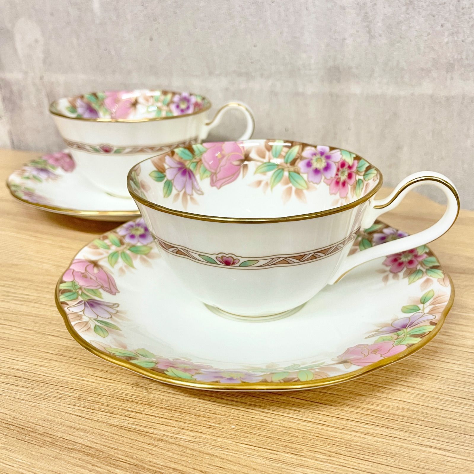 ノリタケ花更紗ディナープレート5枚セット 楽天市場】ノリタケ 花更紗 21cmプレート ペアギフトセット