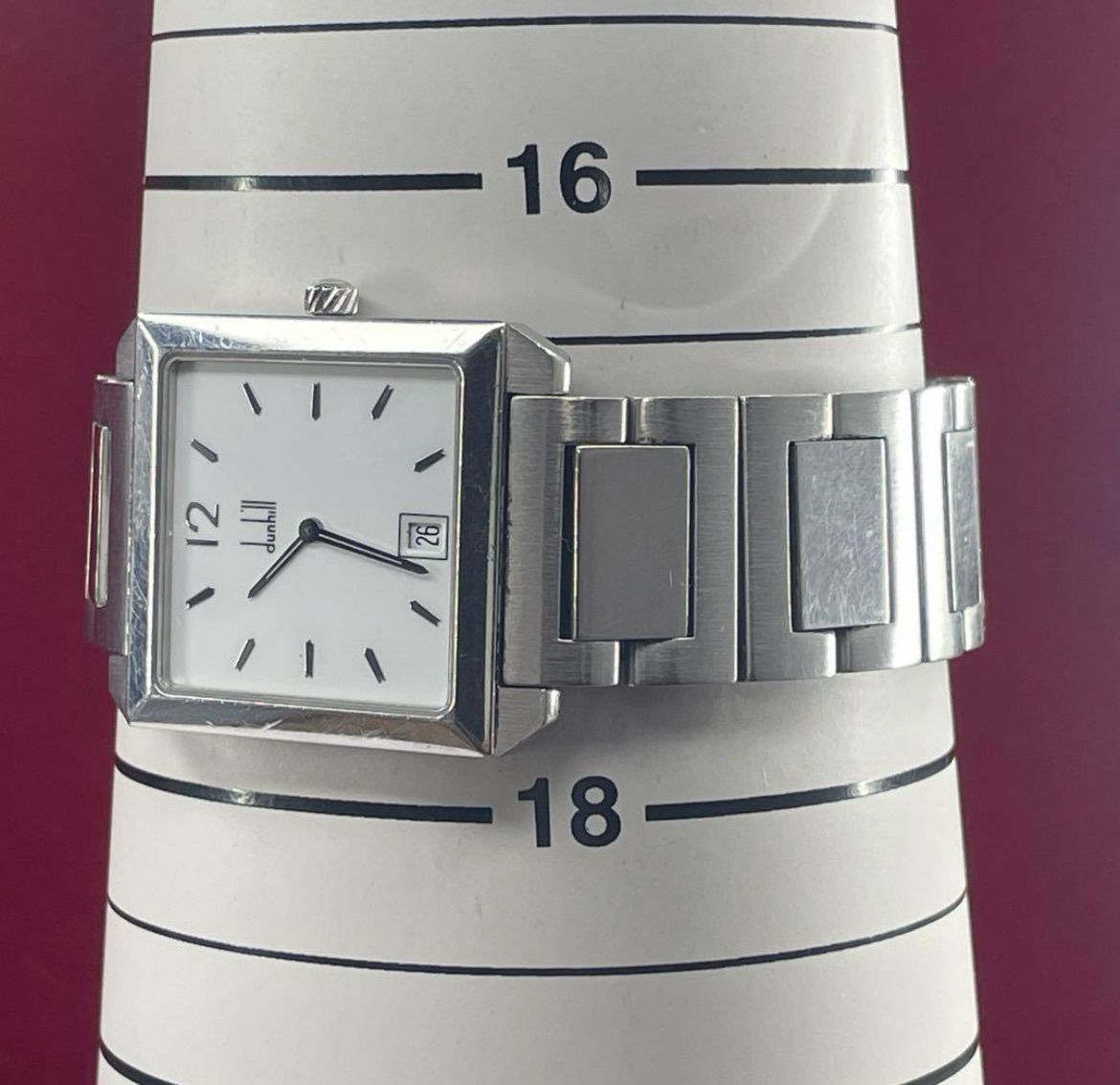 90s Dunhill 8011 シティースケープ 純正SSブレス QZ 腕時計 90s Dunhill 8011 シティースケープ 純正SSブレス QZ 腕時計 - メルカリ