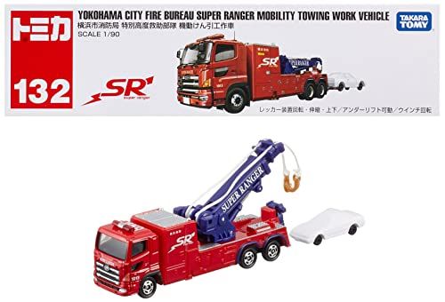 □トミカ 132 横浜市消防局 特別高度救助部隊 機動けん引工作車 □