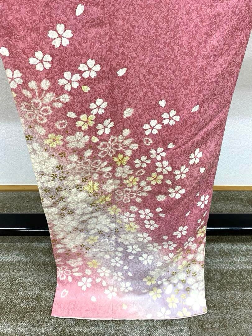振袖 豪華 銀通し 金駒 金彩 紋意匠 桜尽くし 身丈163cm MO2908 レディース 振袖 豪華 銀通し 金駒 金彩 紋意匠 桜尽くし 身丈163cm MO2908