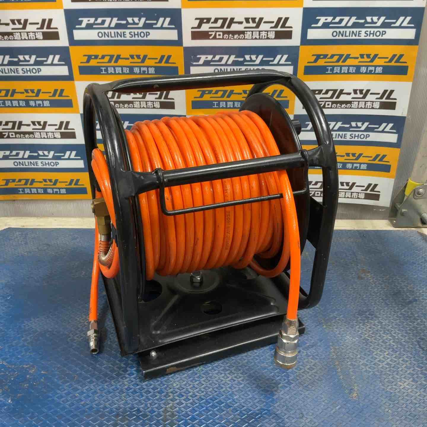 十川産業 コンパクトエアーリール 内径7mm 外径10mm 30M付 草加店