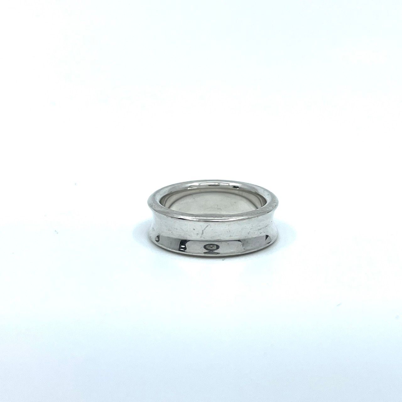 美品 TIFFANY &Co. ティファニー 1837 ミディアムリング 14号 ナ