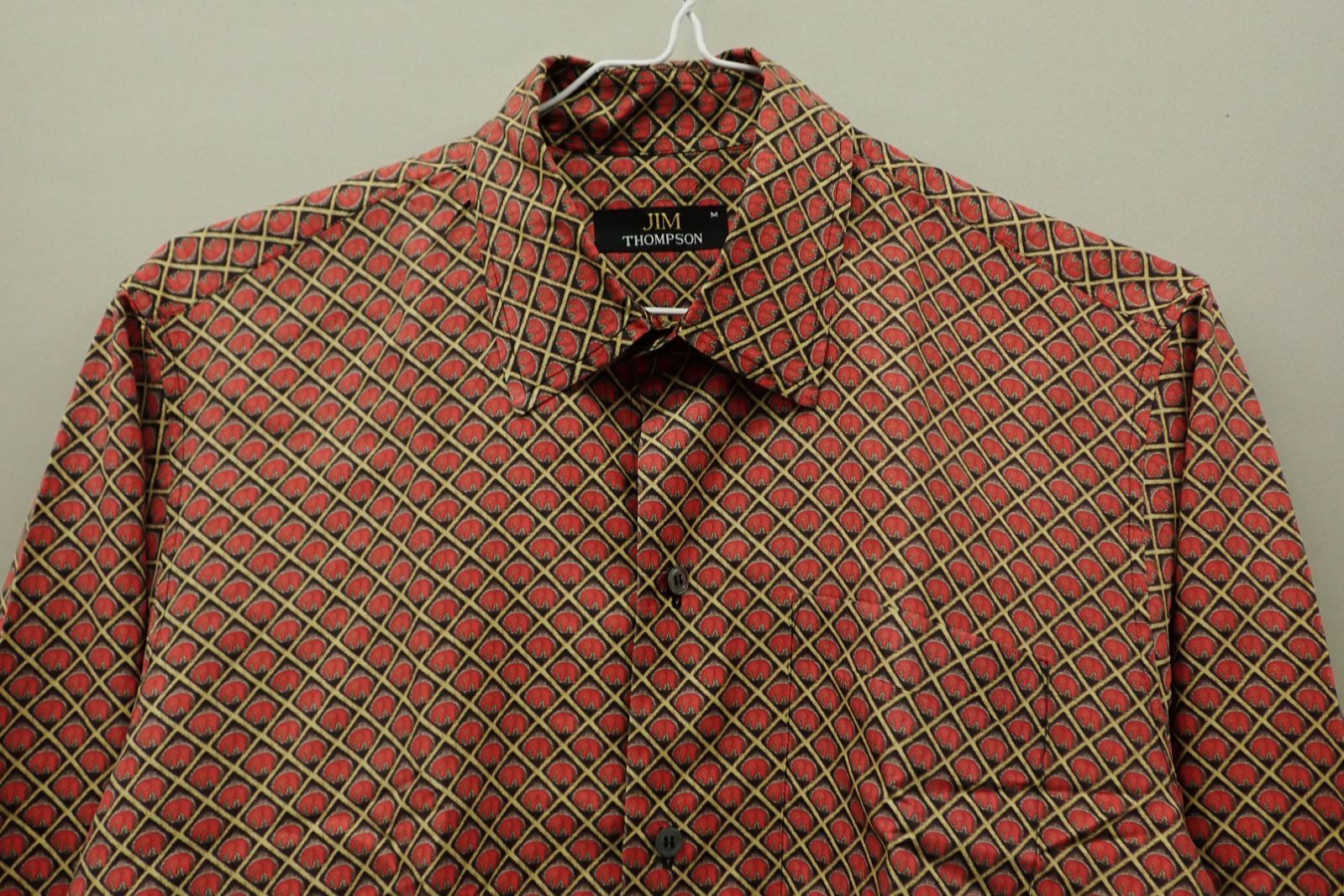 衣類05 【美品】JIM THOMPSON ジムトンプソン 長袖シャツ M