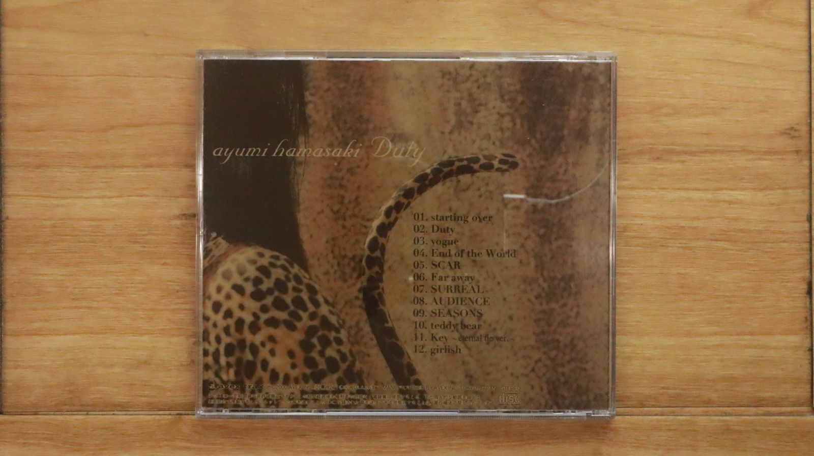 あゆみ 国内盤CD☆浜崎あゆみ/Ayumi Hamasaki □ Duty 【AVCD11837