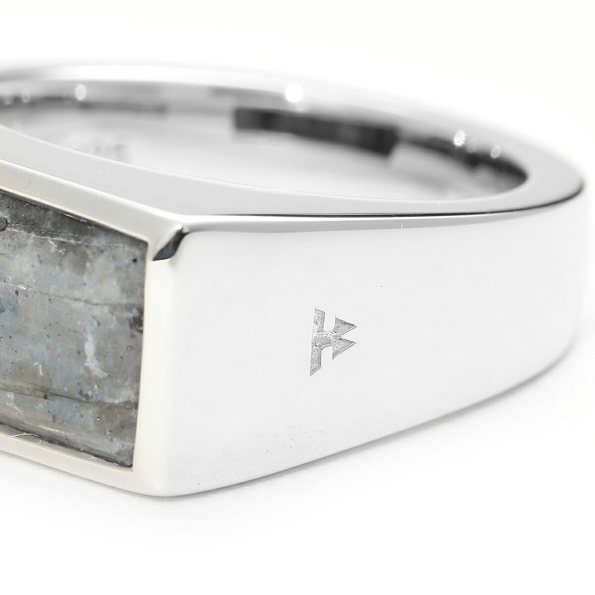 即発送可能  Tom Wood  Larvikite Ring Kay Ring Larvikite - Tom Wood Project Official Online Store