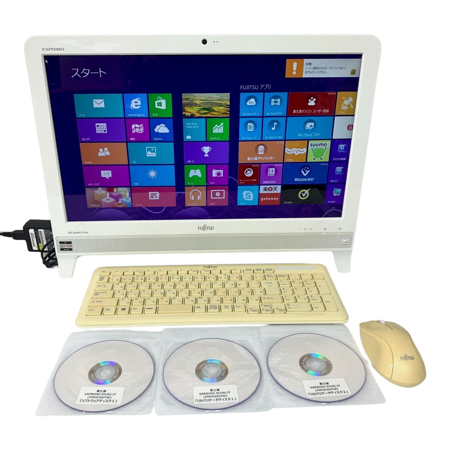 富士通 一体型  FMVE30JTB/  Windows 8 : 64bB 富士通 一体型 FMVE30JTB/ Windows 8 : 64bB