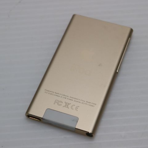 超 iPod nano 第7世代 16GB ゴールド Apple 本体 土日祝発送OK 04000