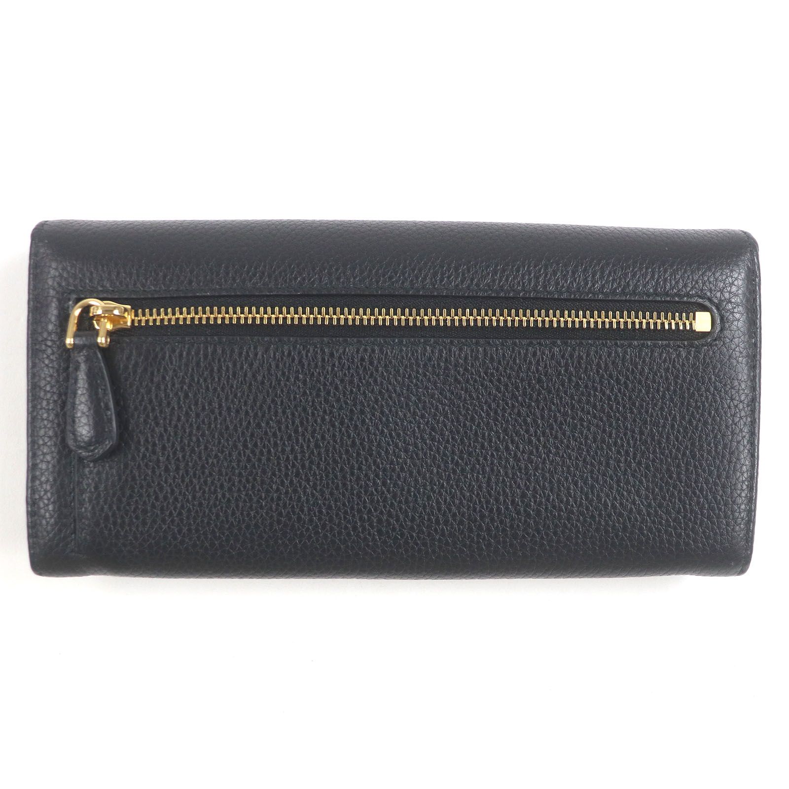 ！新品同然！　PRADA プラダ　ゴールドプレート　長財布 Prada プラダ ゴールド 長財布 美品 - メルカリ