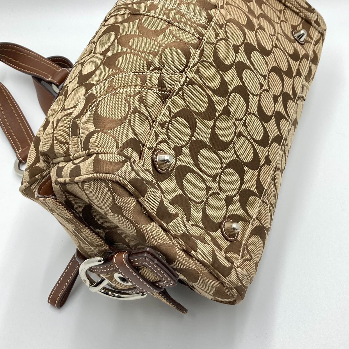 COACH ハンドバッグ ショルダー ソーホー サッチェル ミニボストン