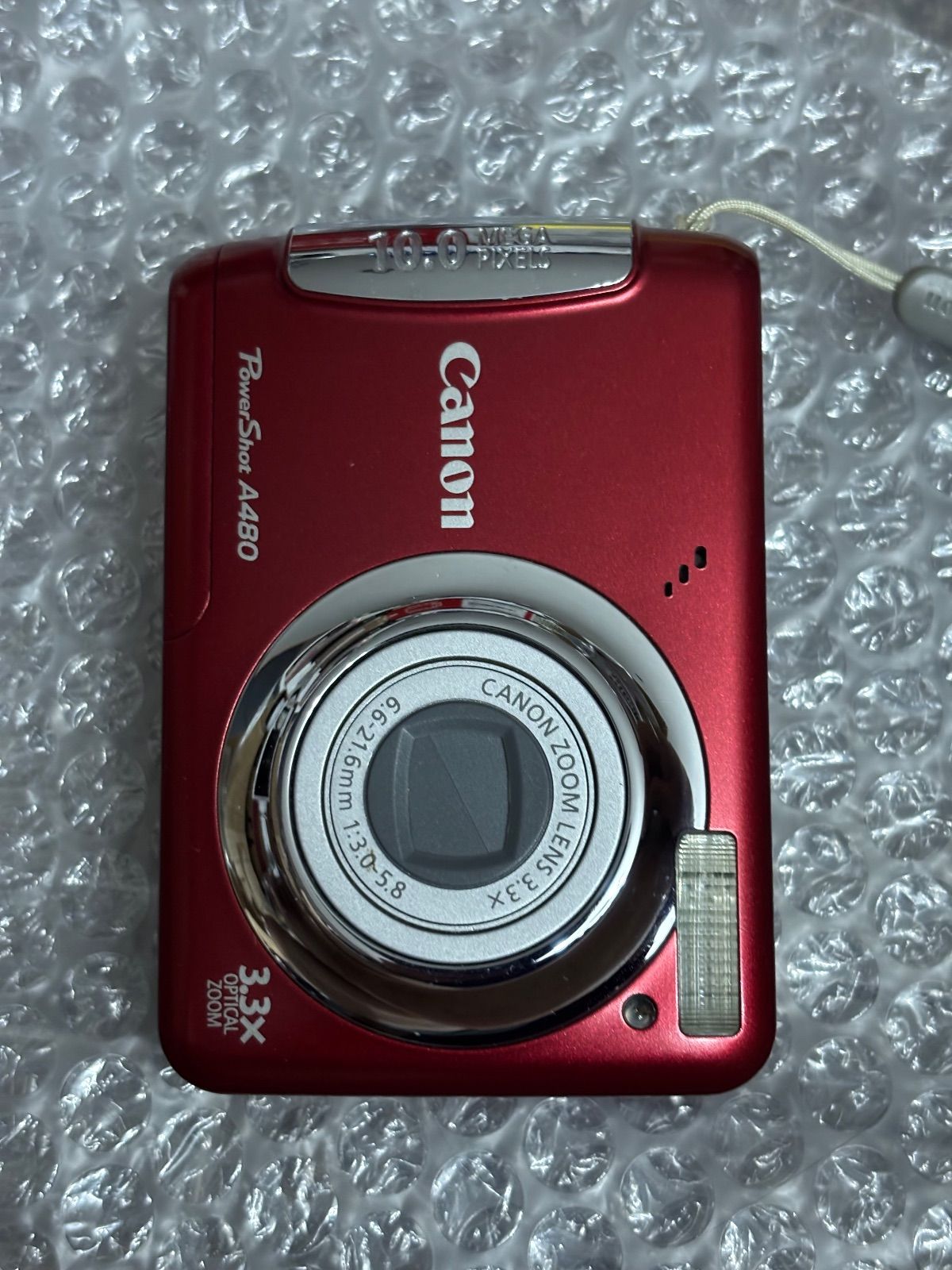 Canon PowerShot A480 レッド 951 - メルカリ