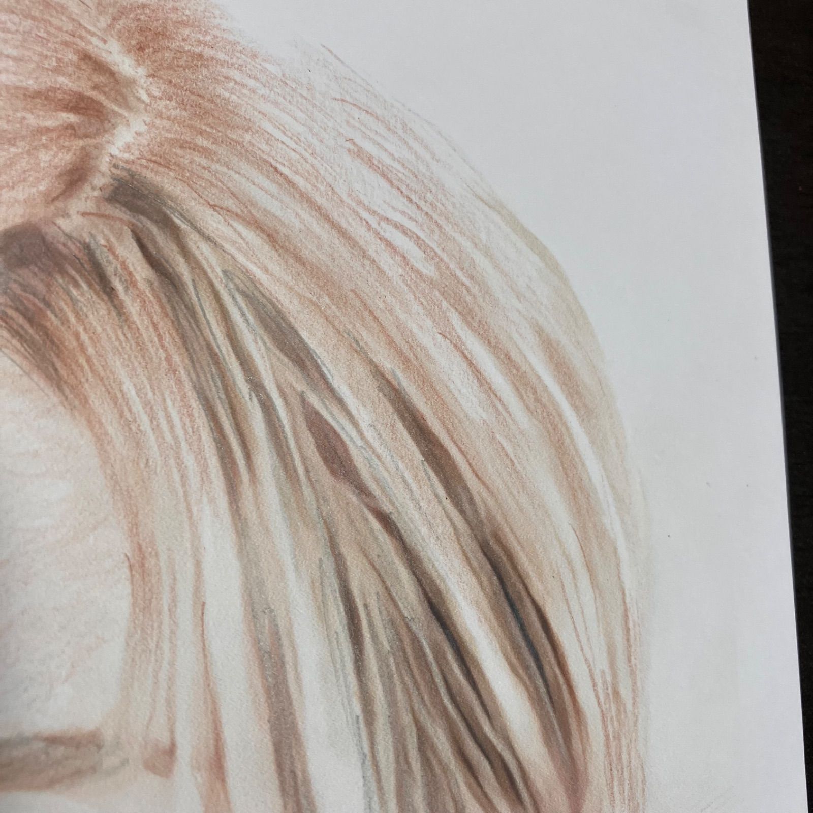 女優画18 額装品　額縁寸法32.7㎝×24.0㎝×1.5㎝　色鉛筆画　定款付 俳優画22額装品 額縁寸法32.7㎝×24.0㎝×1.5㎝ 定款付 鉛筆画