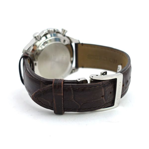 SEIKO / セイコー ◇スピリット クロノグラフ メンズウォッチ グリーン  