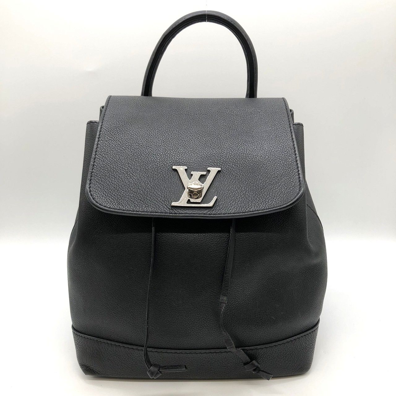 LOUIS VUITTON ルイ ヴィトン ロックミー バックパック M41815 リュック デイパック レザー ブラック レディース