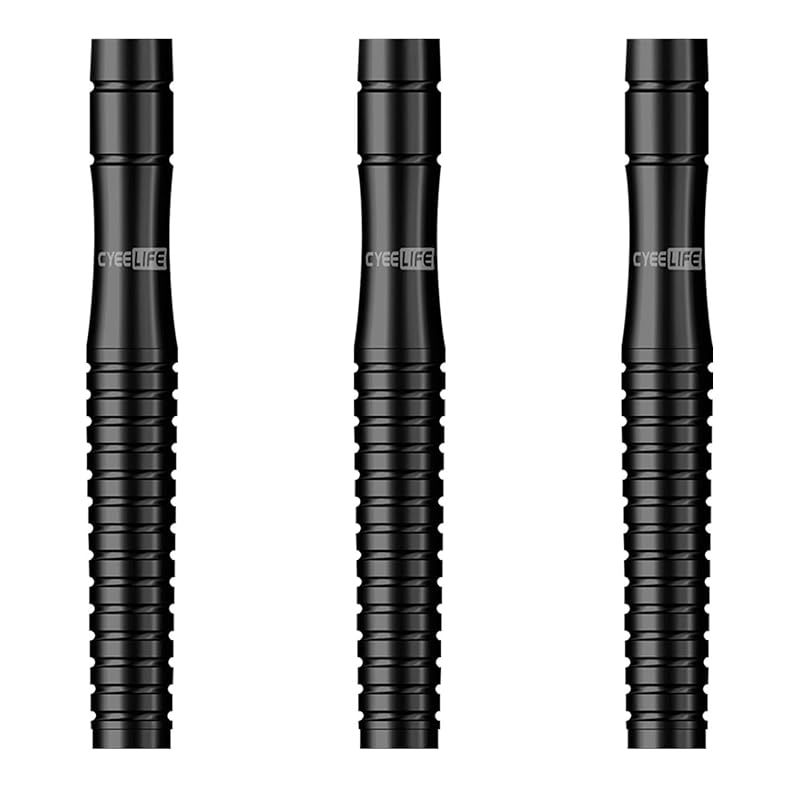【新品】 CyeeLife 90% 20g タングステンの専門ダーツ，ZG05 Black 1