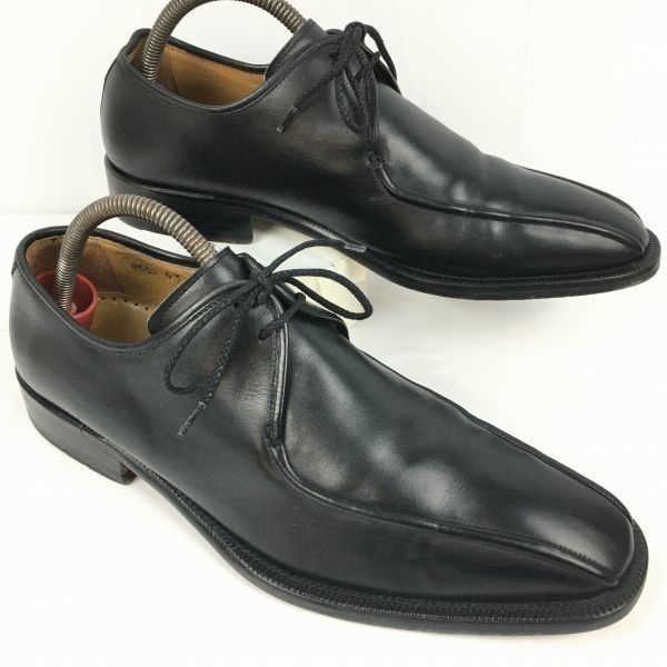 試着交換OK！MAGNANNI/マグナーニ　スワールモカ/ビジネスシューズ〈黒/BLACK/ブラック〉size43/27.5-28.0程度/メンズ//men's 菅NO.WZE-186 試着交換OK！MAGNANNI/マグナーニ スワールモカ/ビジネスシューズ〈黒