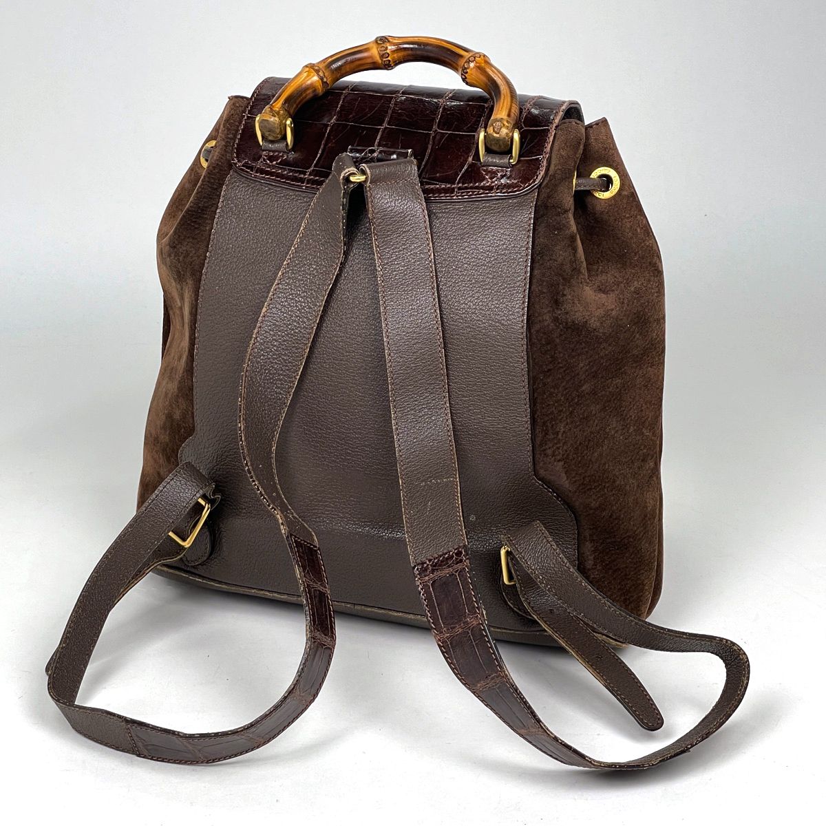 グッチ GUCCI バンブー リュックサック バックパック デイパック 竹 
