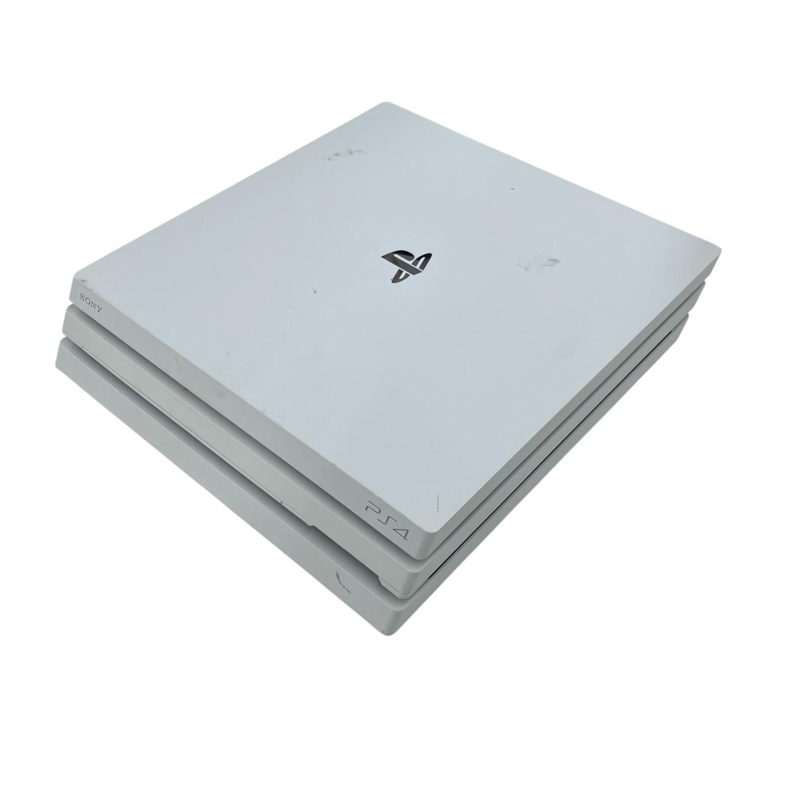 186000 現状品 SONY ソニー PlayStation4 Pro CUH-7109B ホワイト 本体のみ