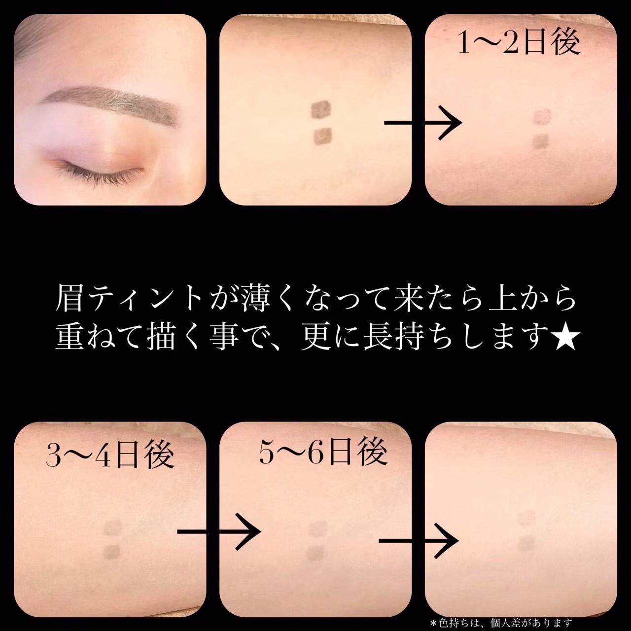 キープ 眉