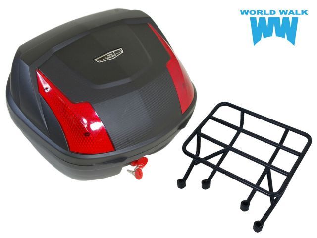 アクシスZ リアキャリア 32リッターリアボックスセット SED7J SEJ6J トップケース バイクボックス WORLDWALK ワールドウォーク