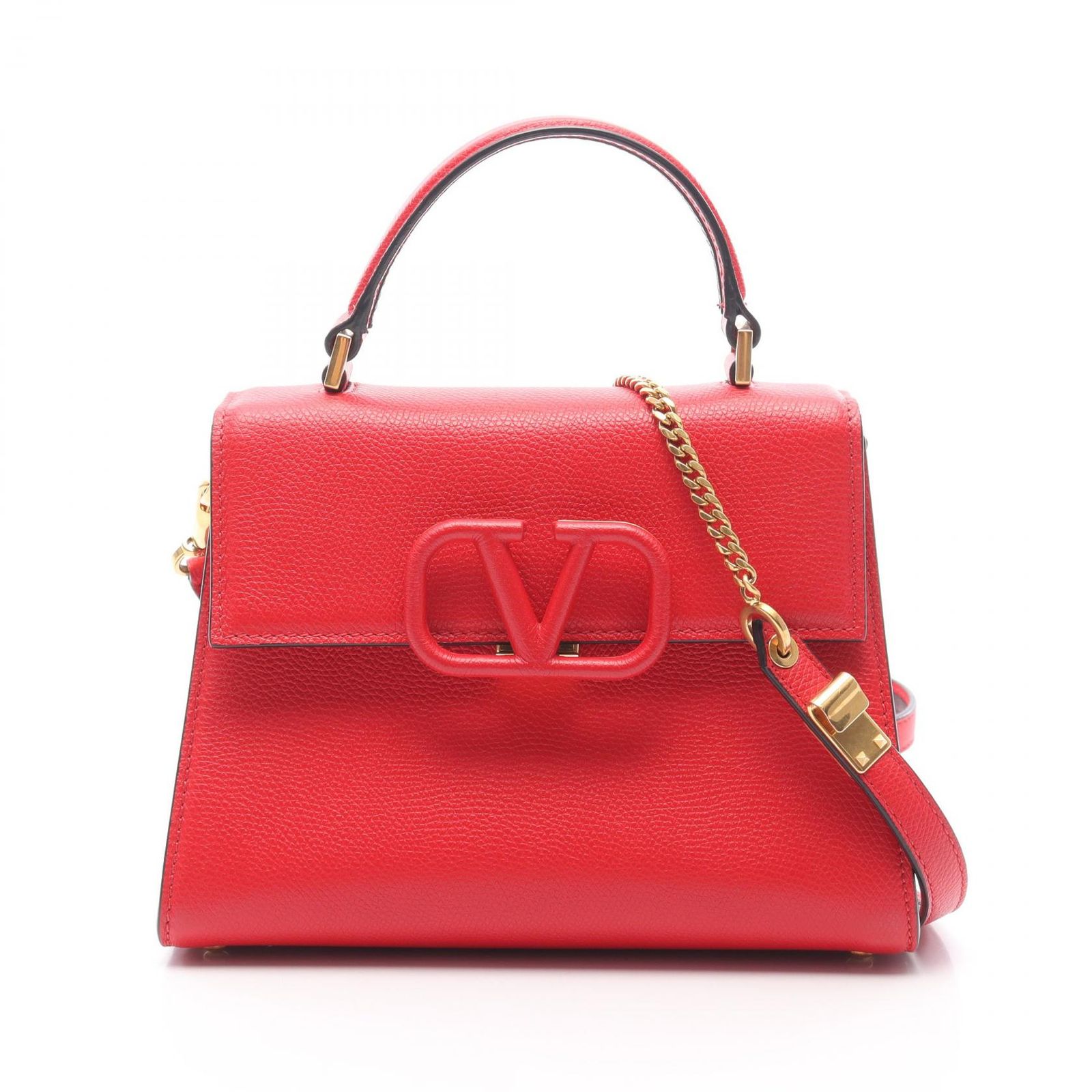Valentino Garavani ヴァレンティノ ガラヴァーニ Vスリング スモール ハンドバッグ