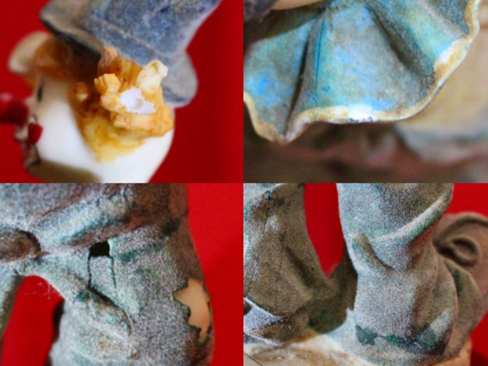 イタリア雑貨・ピエロコレクション【ハートのピエロ　ドラム】 イタリア雑貨・ピエロコレクション【ハートのピエロ ドラム