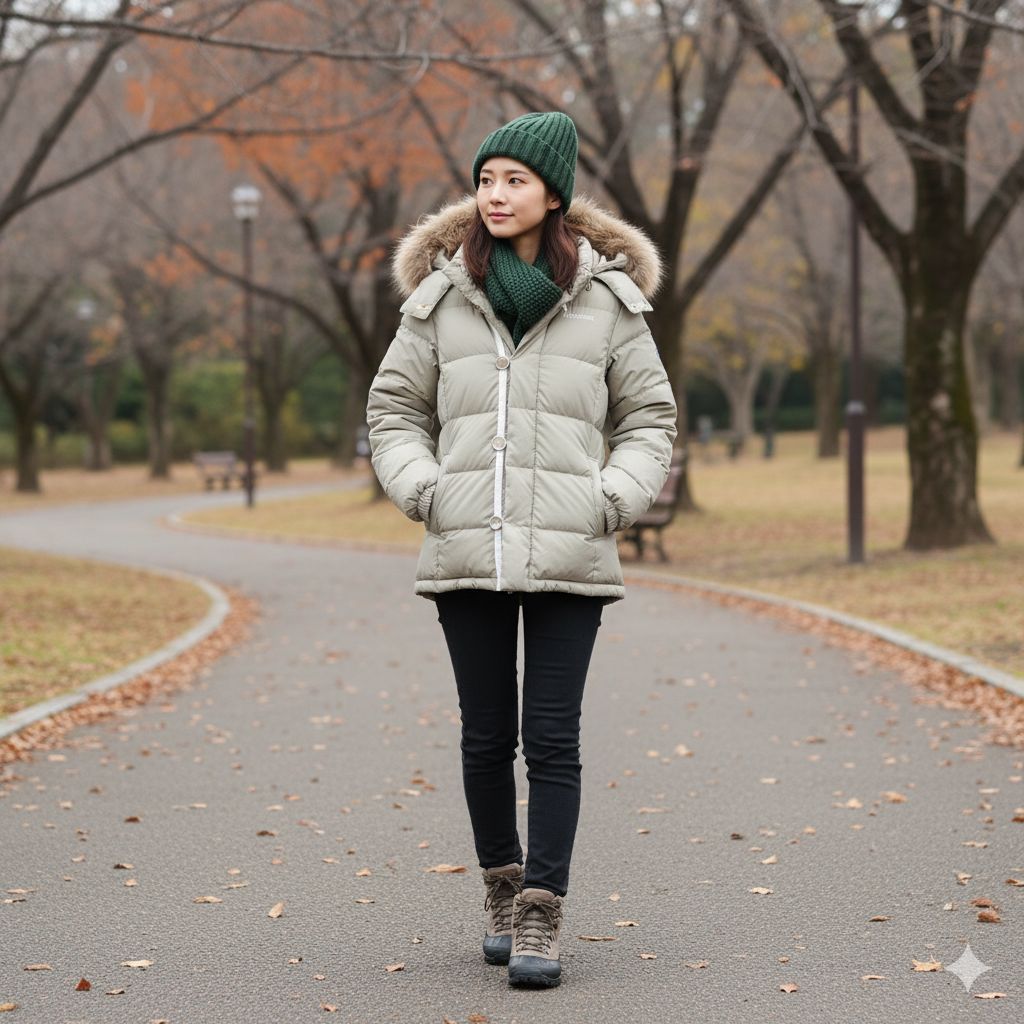 マーモット ファー付きダウンジャケット レディースS アッシュ Marmot 750Fill リアルファー