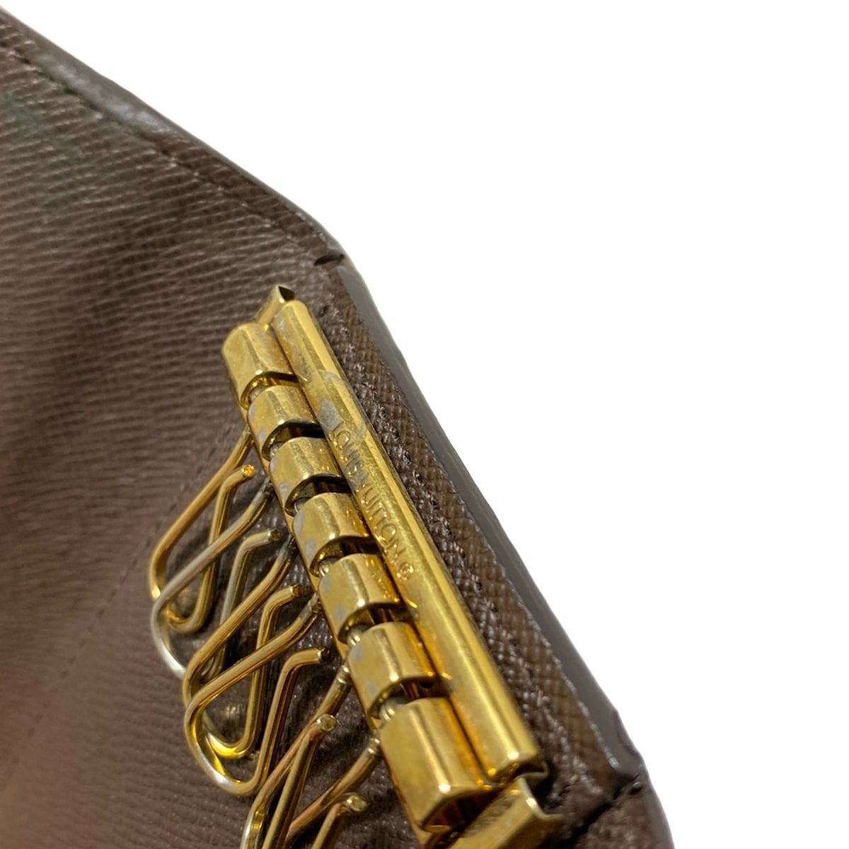 外観美！　即日発送！　ルイヴィトン　ダミエ　エベヌ　ミュルティクレ6　キーケース LOUIS VUITTON(ルイヴィトン) キーケース ダミエ ミュルティクレ