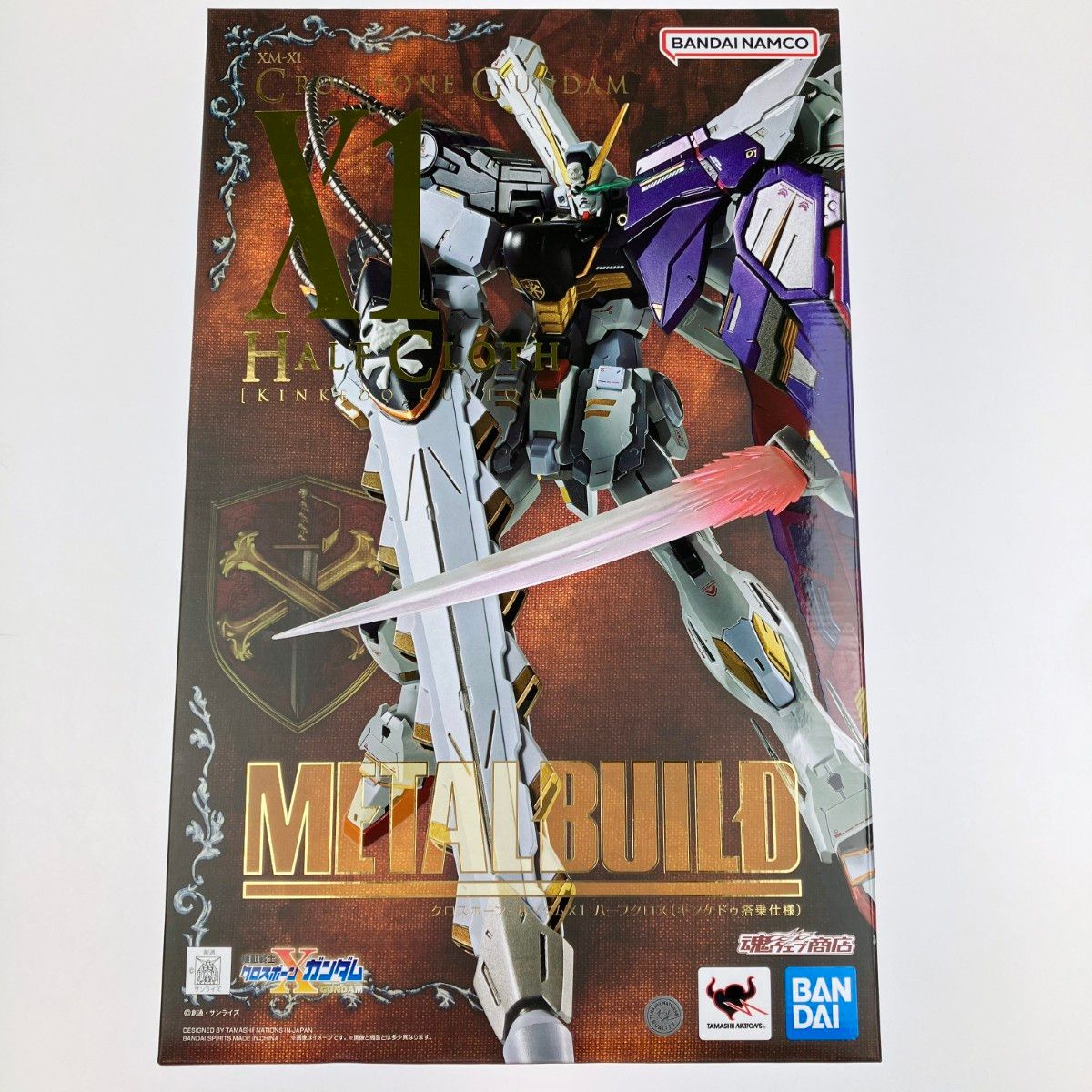 ▽▽ L BUILD クロスボーン・ガンダムX1 ハーフクロス(キンケドゥ搭乗 