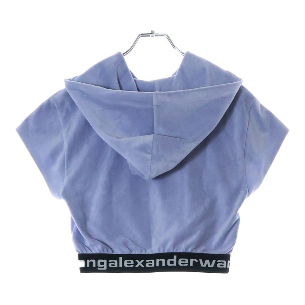 ALEXANDER WANG (アレキサンダーワン) Cropped Corduroy Hoodie