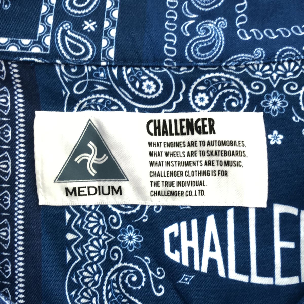 CHALLENGER チャレンジャー 22/SS CLG-SH 022-005 S/S BANDANA