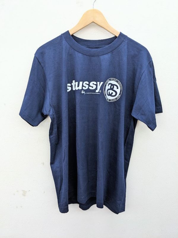 ノブさま専用old stussy USA製 マルチカラーロゴ ロンT 黒 L - Tシャツ