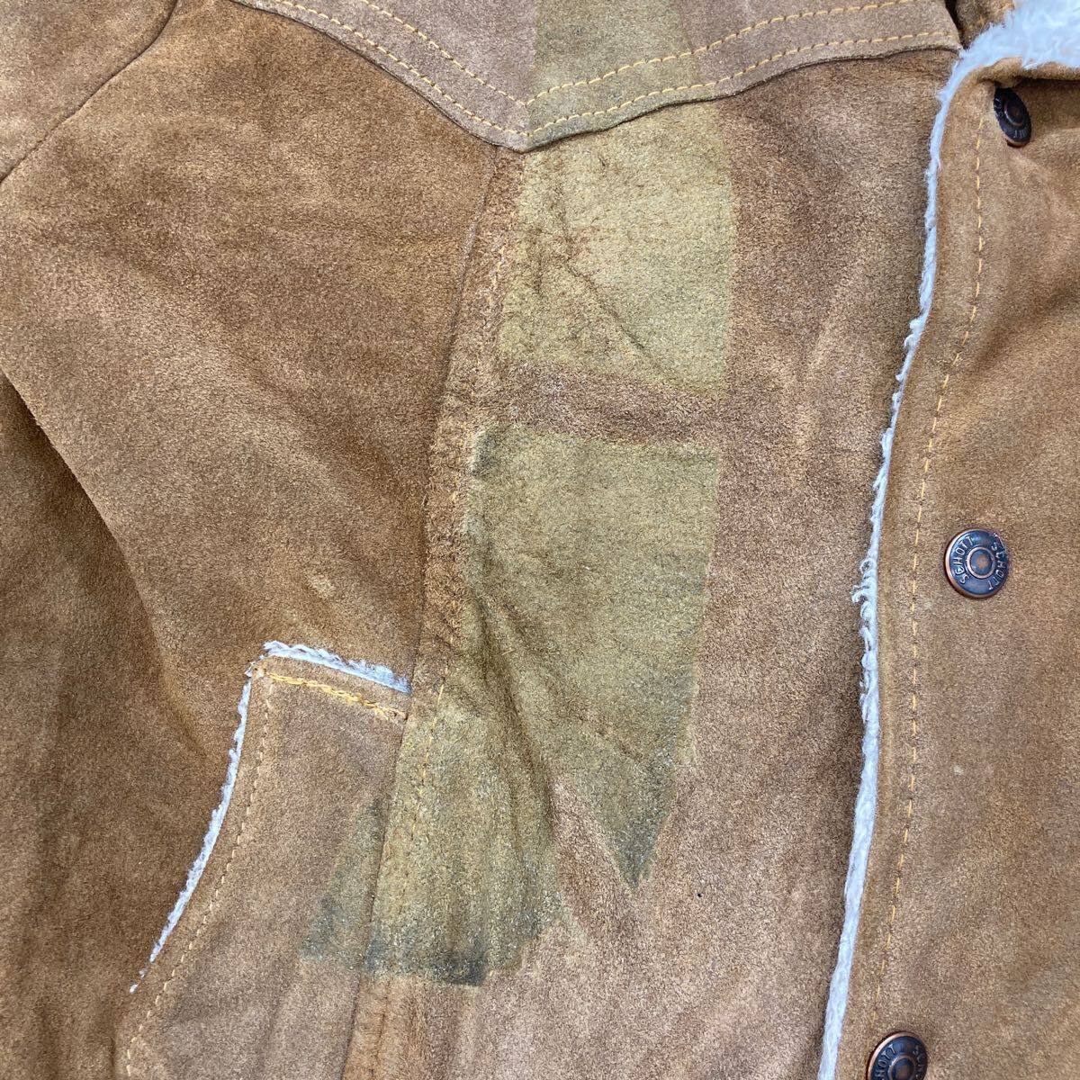 SCHOTT スエードレザージャケット Mサイズ位 ショット RANCHER 70
