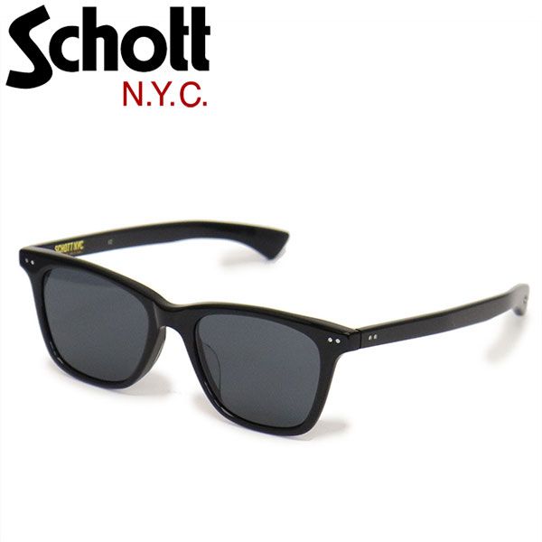 Schott ショット 7824970049 EYE WEAR MODEL NOAH モデル ノア サングラス 全2色 010BLACK