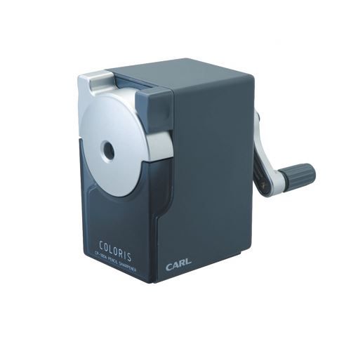 まとめ買い カール事務器 カラリス鉛筆削器CP-100A グレー CP-100A-D 3台セット