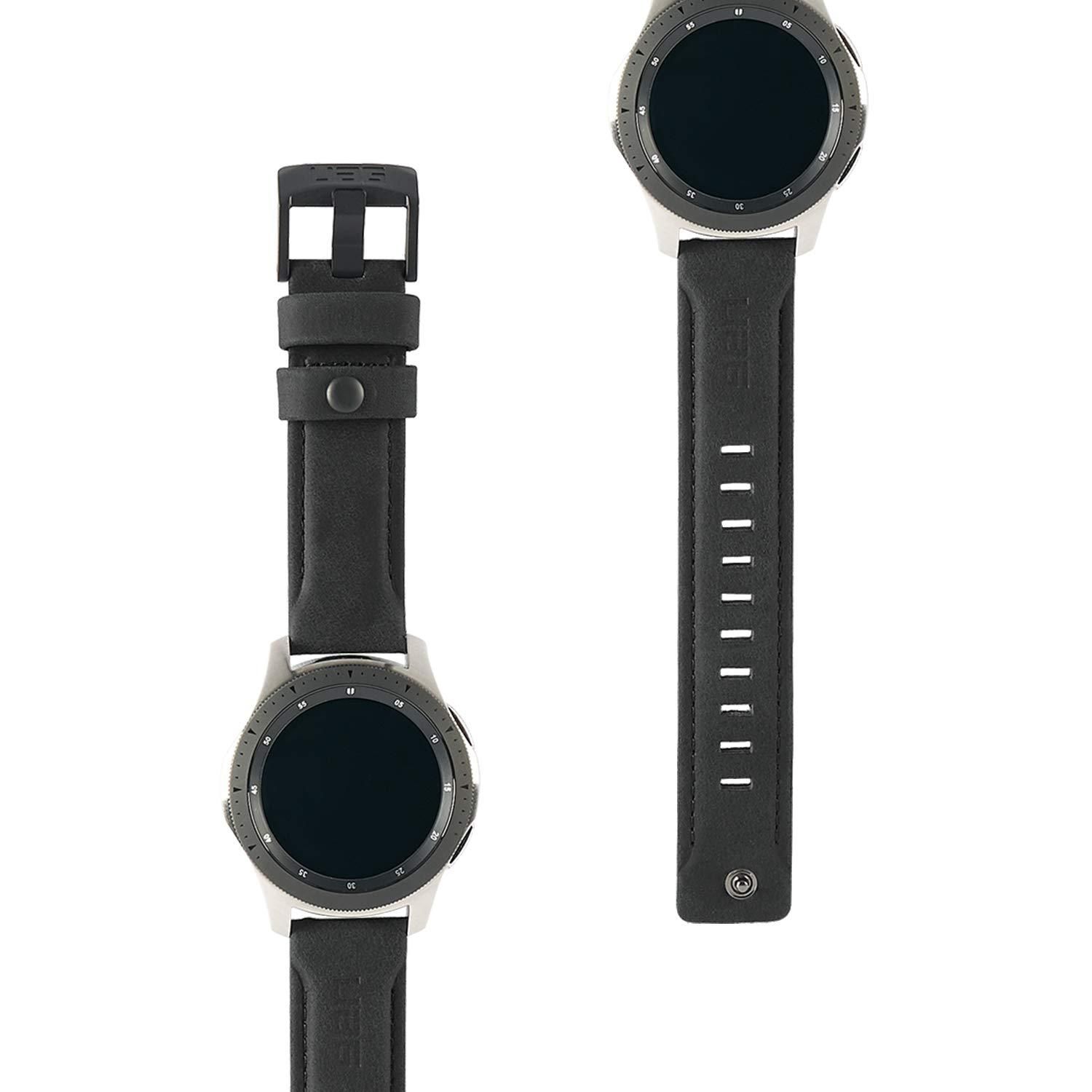 新品・在庫限即納】URBAN ARMOR GEAR UAG社製 Galaxy Watchバンド 46mm用  LEATHERシリーズ(ブラック)(UAG-GWLL-BK) ECJOY！ メルカリ