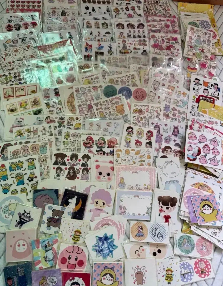 ダイアリーデコ ステッカー まとめ売り ミックス IN ステッカー シール メモ用紙 用 包装用品