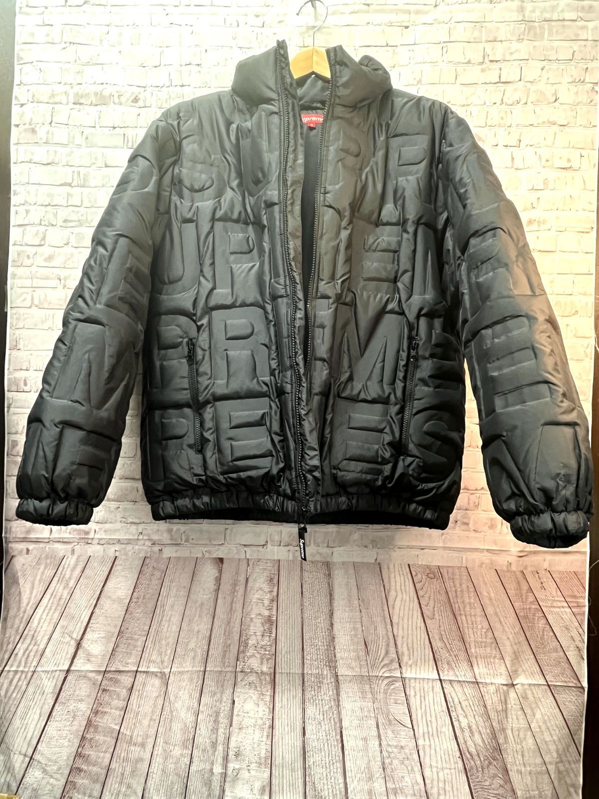 美品】Supreme シュプリーム 2019SS Bonded Logo Puffy Jacket ダウン ...